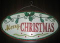 Christmas wooden shingle