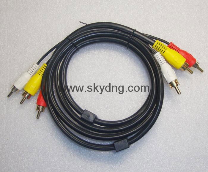 Composit  Audio Video Cable 4