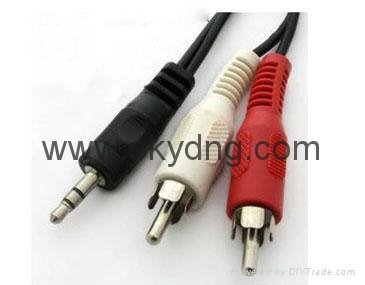 3.5mm to RCA AV Cables