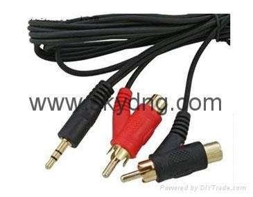 3.5mm to RCA AV Cables 3