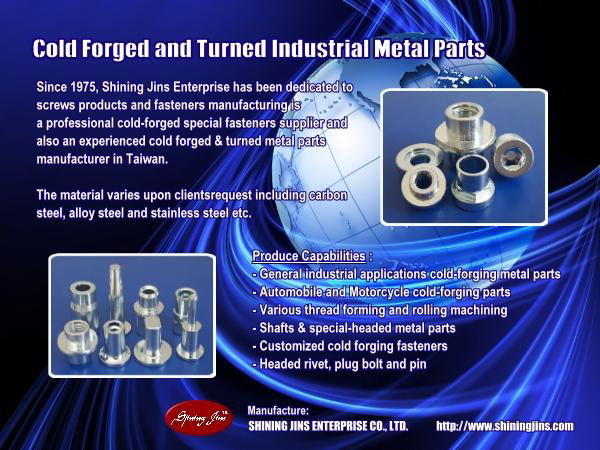 Customized cold forged and turned products 4