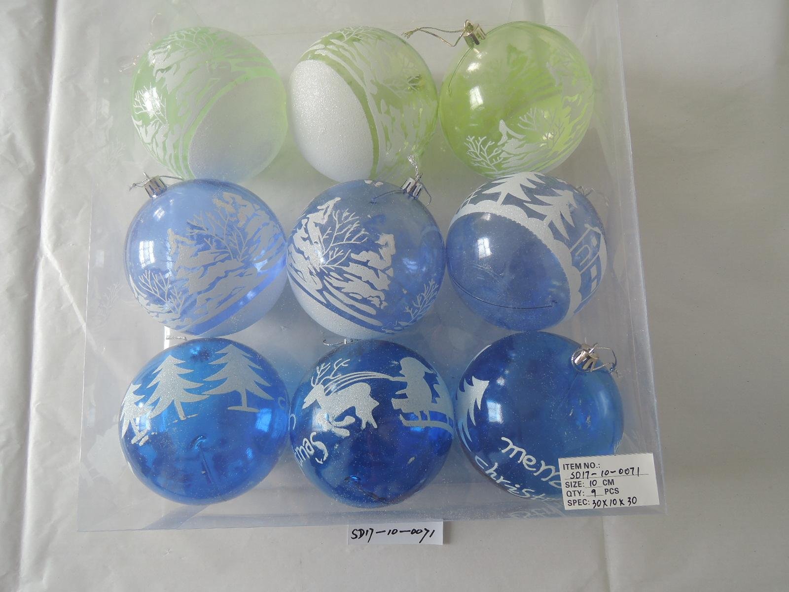Christmas painted balls 3