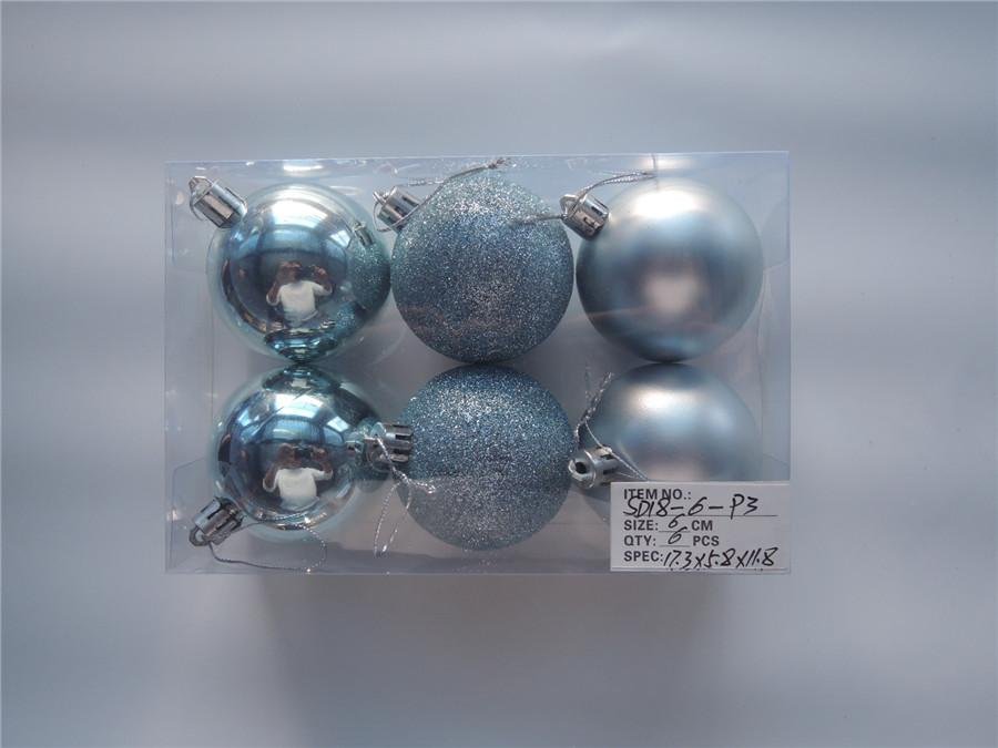 Christmas painted balls 12
