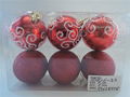 Christmas painted balls 16