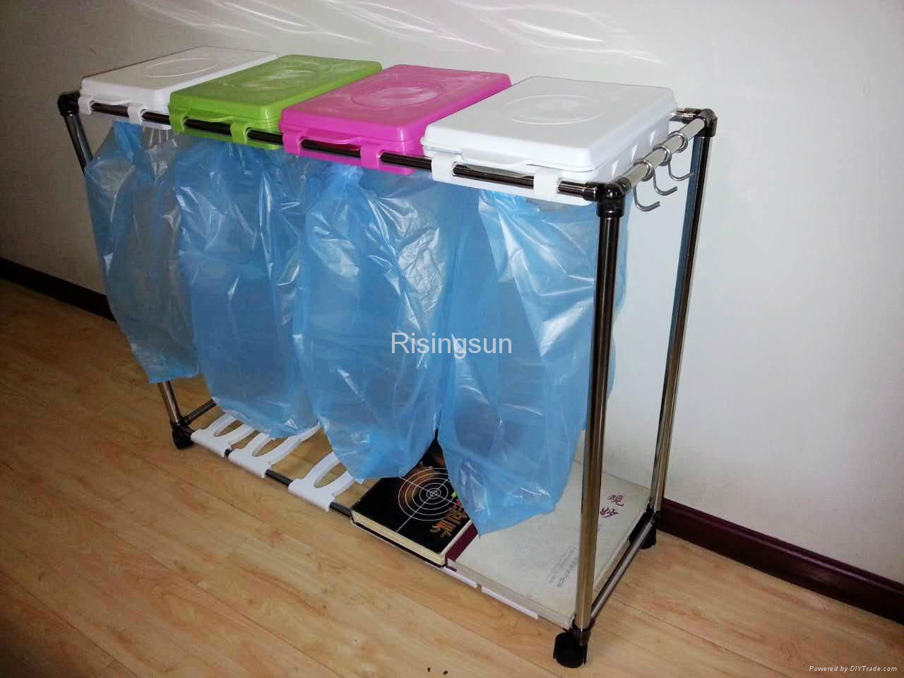 Professional custom all kinds of garbage frame trolley 2