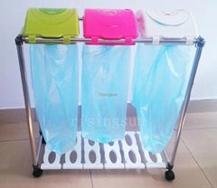 Professional custom all kinds of garbage frame trolley