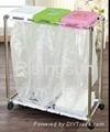 Professional custom all kinds of garbage frame trolley