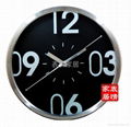 Factory outlets -stainless steel wall clock mute - 34CM diameter