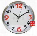 Factory outlets -stainless steel wall clock mute - 34CM diameter 3