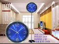 Factory outlets -stainless steel wall clock mute - 34CM diameter 3