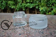 Cosmetic-bottle glass frosting powder