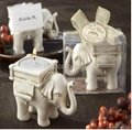 Lucky Elephant Antique-Ivory Candle Holder for Wedding favors   1