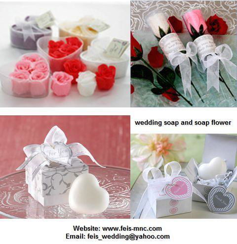 wedding soap flower