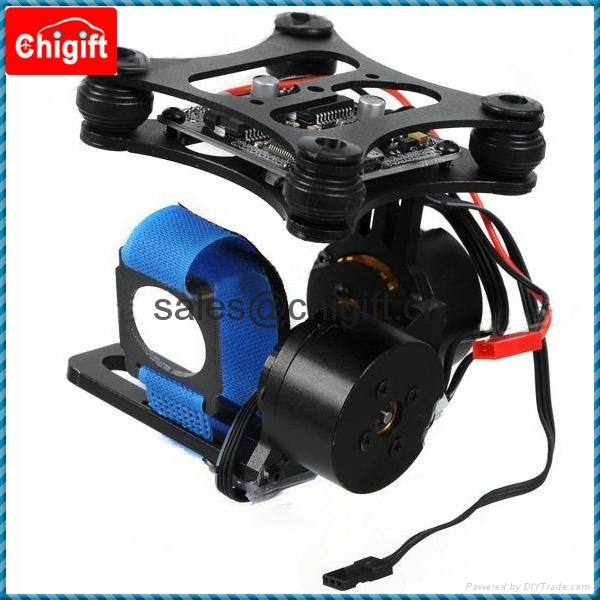 Twoaxle Camera Holder Gimbal/ Cradle Head for FPV Gopro3 DJI CX20