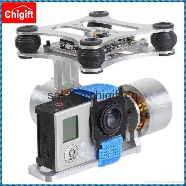 Twoaxle Camera Holder Gimbal/ Cradle Head for FPV Gopro3 DJI CX20