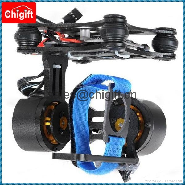 Twoaxle Camera Holder Gimbal/ Cradle Head for FPV Gopro3 DJI CX20