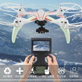 WL Q696 large size rc quadcopter drone with 5.8G FPV 