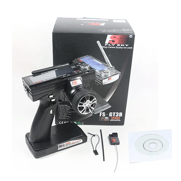 FS-GT3B 2.4G 3CH RC Transmitter For Car  2