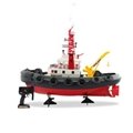 3810 RC Seaport Tug Boat Henglong Water Jetting RC Fire Boat 2