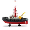 3810 RC Seaport Tug Boat Henglong Water Jetting RC Fire Boat 7