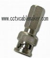 BNC twist on connector-CCTV connector-RG59 coaxial connector 2