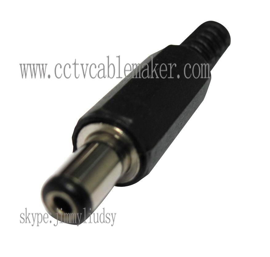 2.1mm DC Plug Adapter to Screw terminal 4