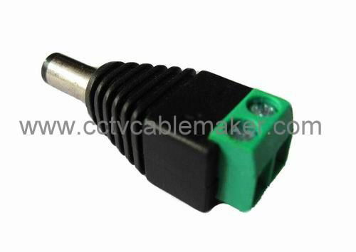 2.1mm DC Plug Adapter to Screw terminal