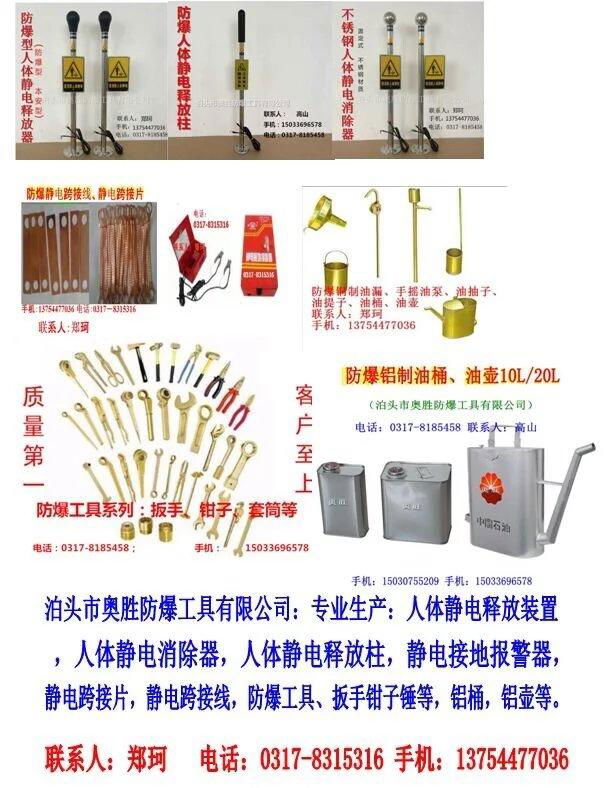 FJDEx-ZT防爆人体静电消除器 5