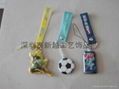 PVC  Mobile phone strap 5