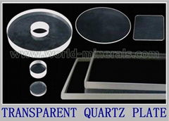 Quartz Sight Glass, fused silica glass