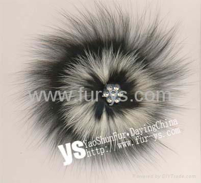 REX rabbit fur flower 2