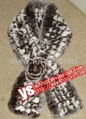  Fur Knitted Scarf  4