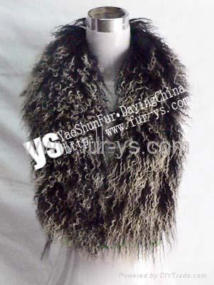  Fur Knitted Scarf  3