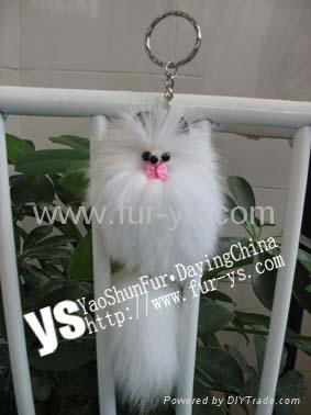 fur keychain 4