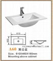 Vanity top basin supplier A60 1