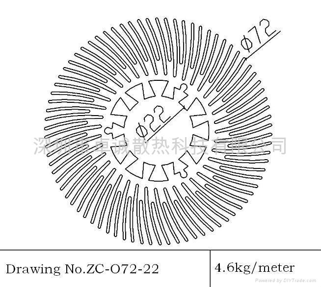 LED heatsink 4