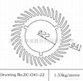 LED球泡灯散热器 1