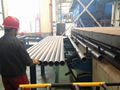 Fully automatic galvanizing plant for steel tube pipe