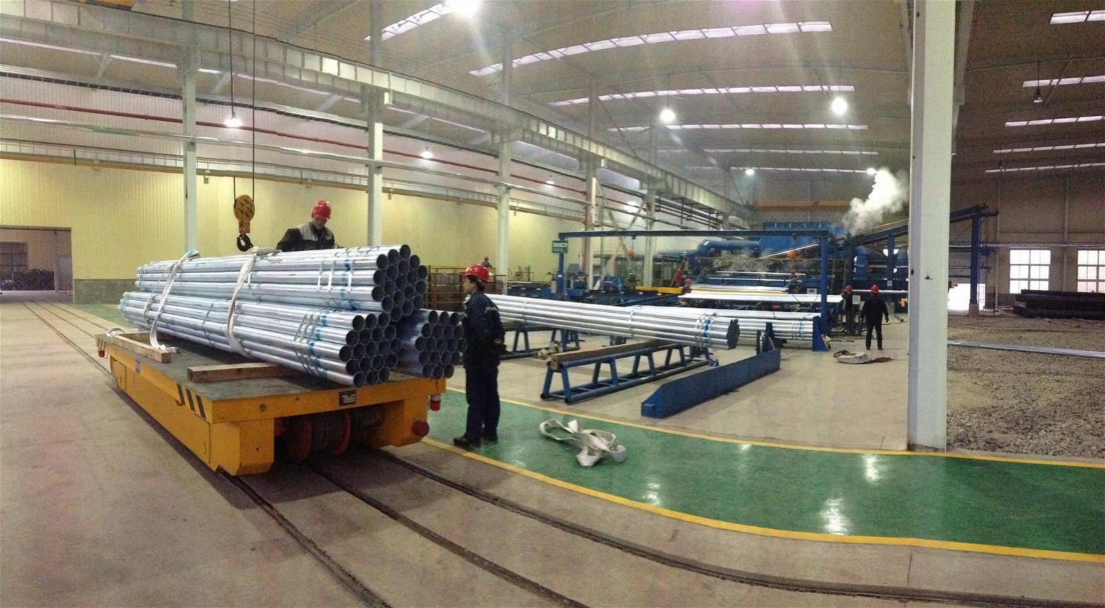 Fully automatic galvanizing plant for steel tube pipe 5