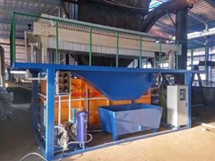 Flux regenerating equipment galvanizing plant