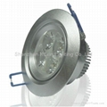 4*1W led ceiling down lamp(Triad of a lens)