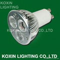 High Power led spotlight GU10 CREE 3X2W  Ceiling downlight lamp 2