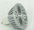 High power led spotlight E27 3x1W 5