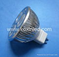 Dimmable LED spot light MR16 3*2W 3