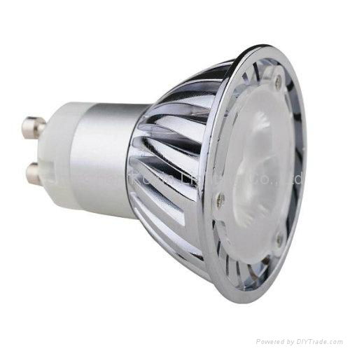 Dimmable GU10 3*1W high power led bulbs lamp 5