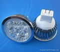 High power led spot lamp MR16 4X1W  2