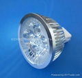 High power led spot lamp MR16 4X1W 