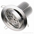 High power Bridgelux 18w led downlight