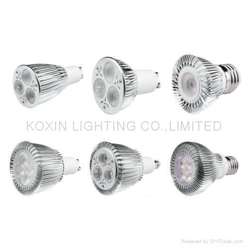 Dimmable led bulb lamp GU10 3*3W 4