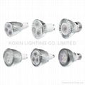 Dimmable led bulb lamp GU10 3*3W